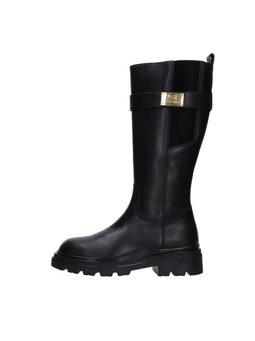 Stivali in pelle ELISABETTA FRANCHI | F4A6-E0151-1251999NERO